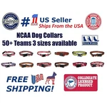 Pets First Ncaa Dog Collar & Cat Heavy-duty Durable Adjustable. Fixed Price $13.99.