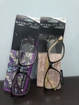 Foster Grant Reading Glasses Magnivison Kinsey Gold +1.00 Elana Set Of 2. Fixed Price $19.99.