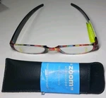 Dr. Dean Edell Zoom Reading Glasses +2.0 With Case. -new!. Fixed Price $12.77.