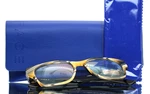 Face James 1681 Honey Horn Black Mens Eyeglasses 53-17-145 B:42. Fixed Price $229.99.