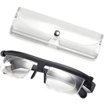Adjustable Reading Dial Vision Flex Focal Readers Eyeglasses With Case. Fixed Price $18.28.